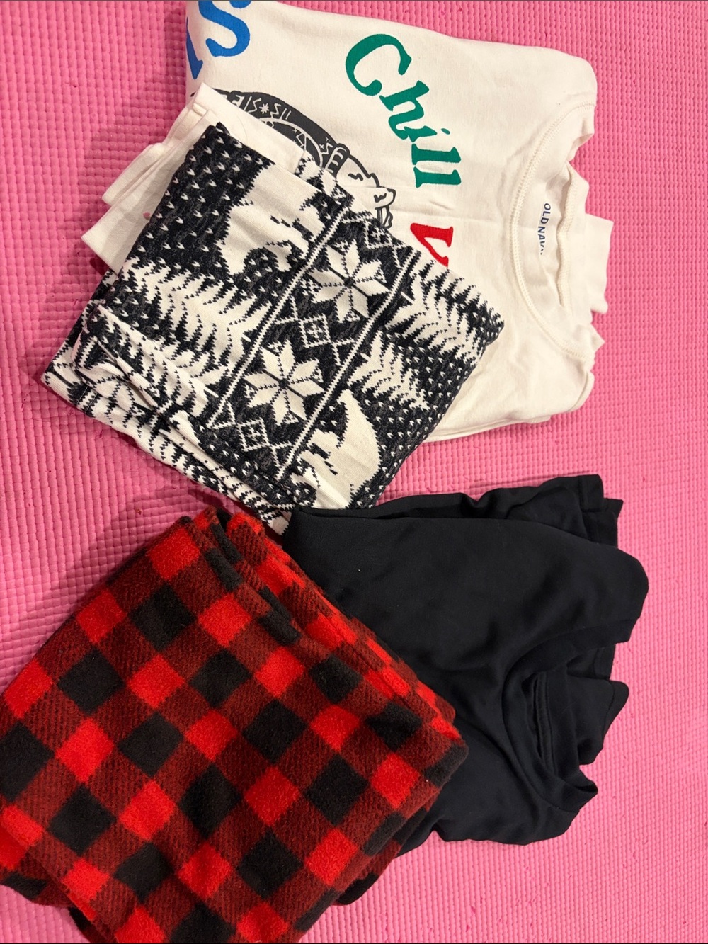 2 set of pajamas in size 10/12(unisex)